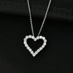 LUXURIANT DIAMOND - Lab Grown Diamant SI-GH SGL zertifiziert Schmuckset ca. 45 cm 925 Silber rhodiniert ca. 1.00 ct