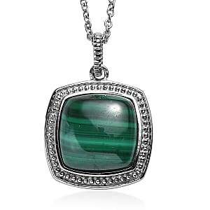 EVER TRUE Malachit Schmuckset ca. 50 cm ca. 11,00 ct.