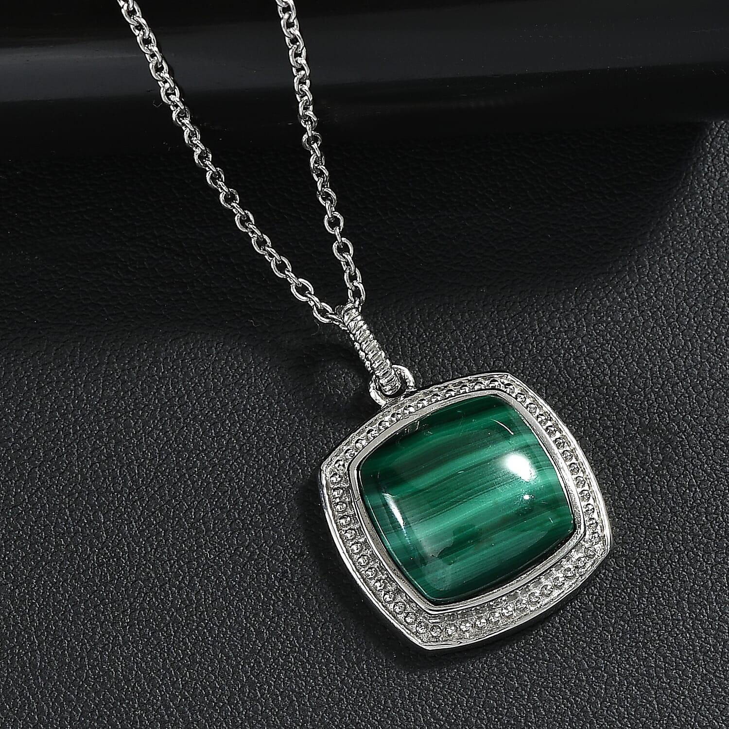EVER TRUE Malachit Schmuckset ca. 50 cm ca. 11,00 ct.