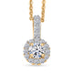 750 Gelbgold Vermeil