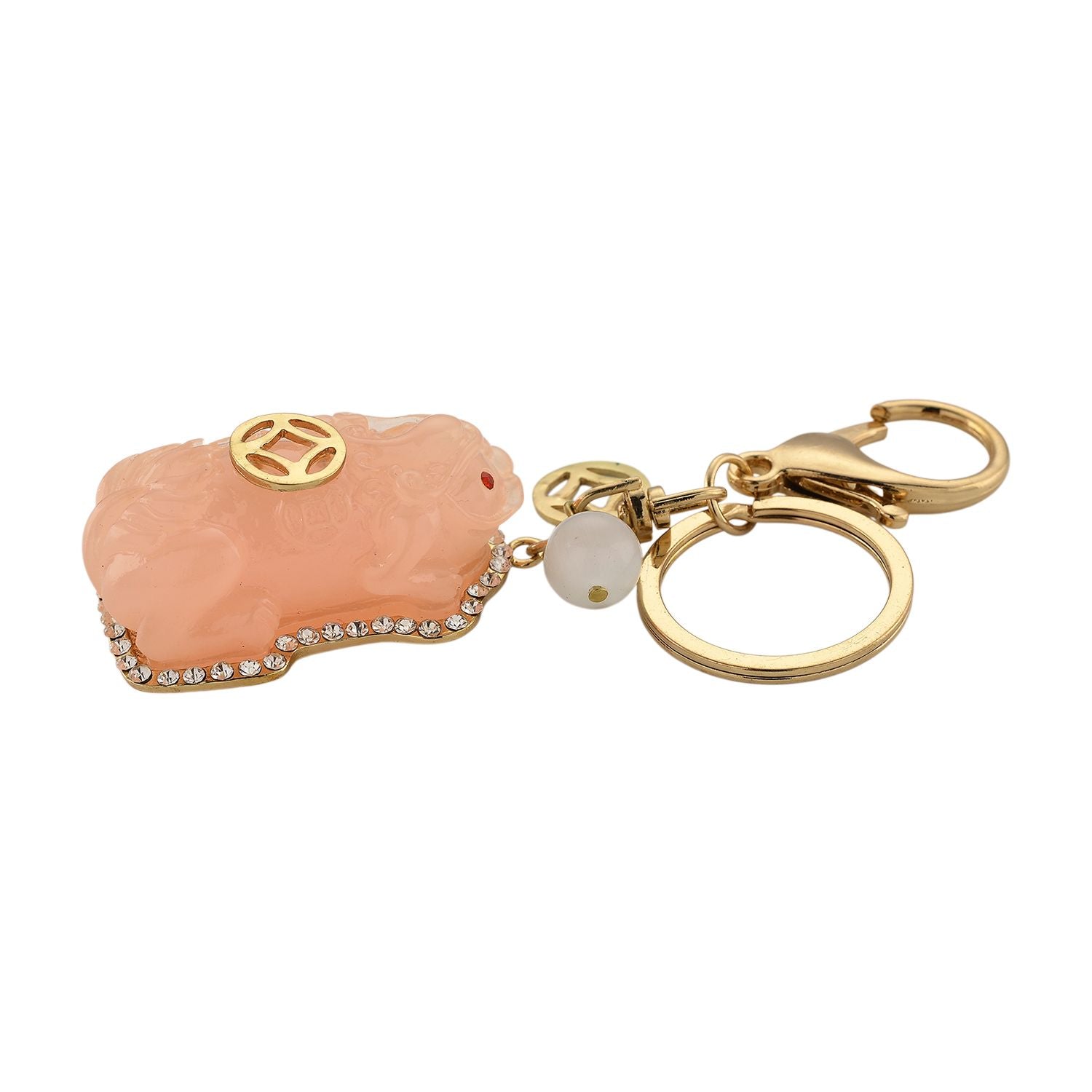 Katzenaugen Schlüsselanhänger Set aus Resin, emaillierte Legierung