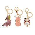 Erstellt weißes Katzenaugen, Pinkes Resin Schmuckset Legierung emailliert, Legierung Gelb