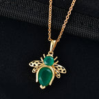 EVER TRUE Verde Onyx Anhänger mit Kette, ca. 50 cm ca. 2.28 ct