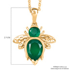 EVER TRUE Verde Onyx Anhänger mit Kette, ca. 50 cm ca. 2.28 ct