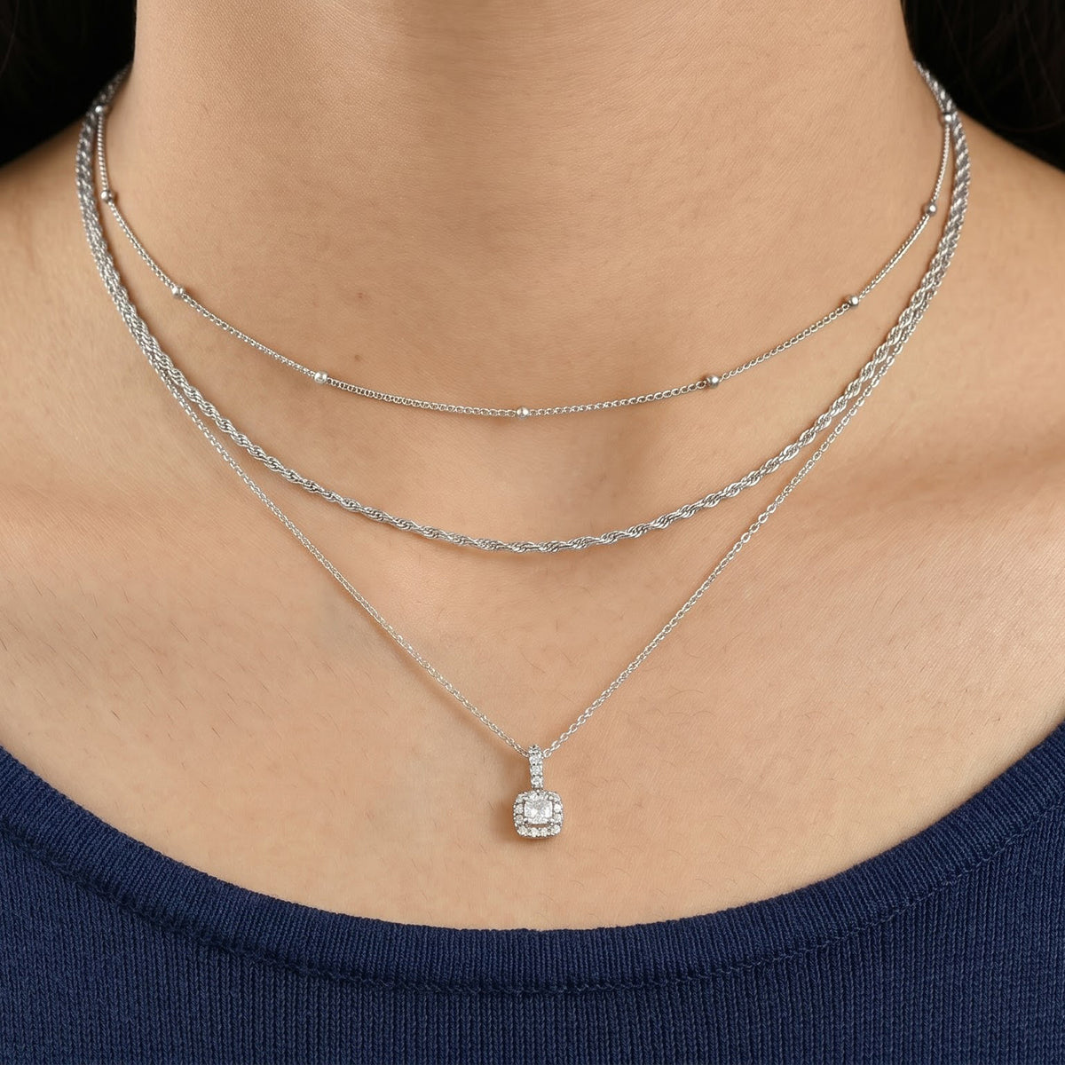 Silber Rhodiniert