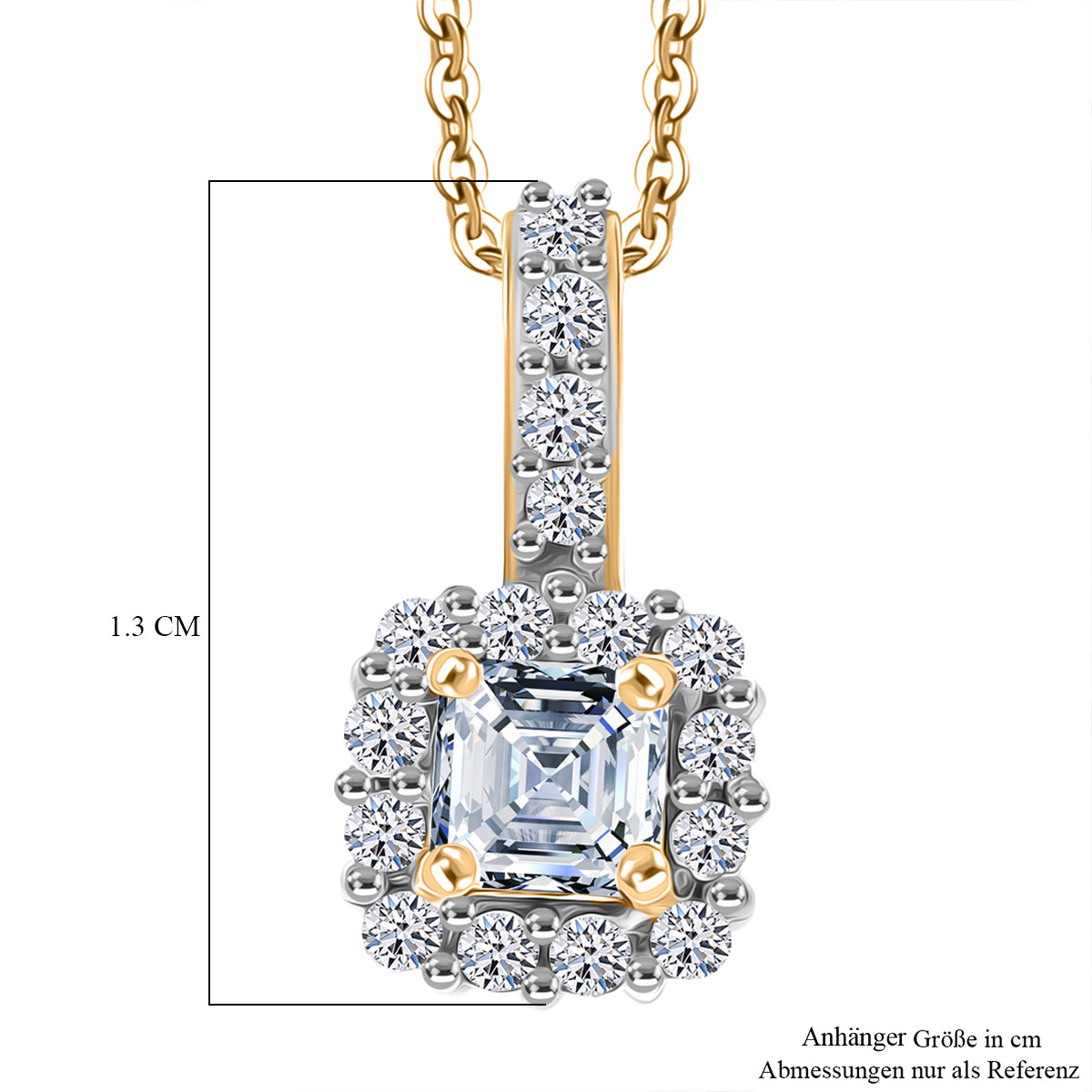 750 Gelbgold Vermeil
