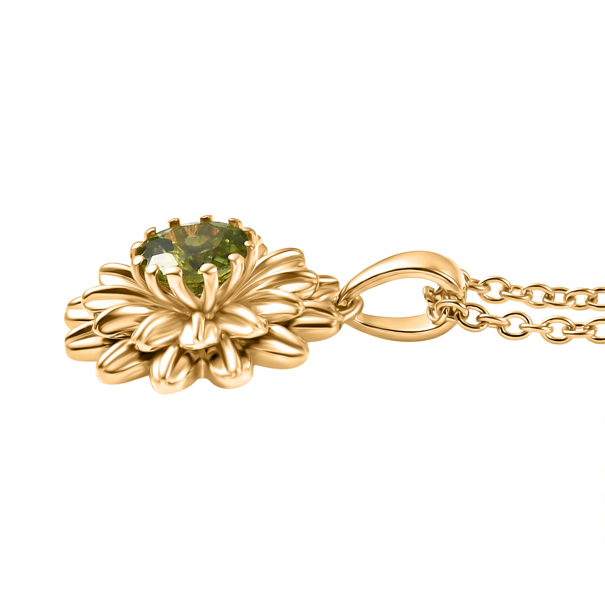 EVER TRUE Peridot Schmuckset ca. 50 cm ca. 0,97 ct.