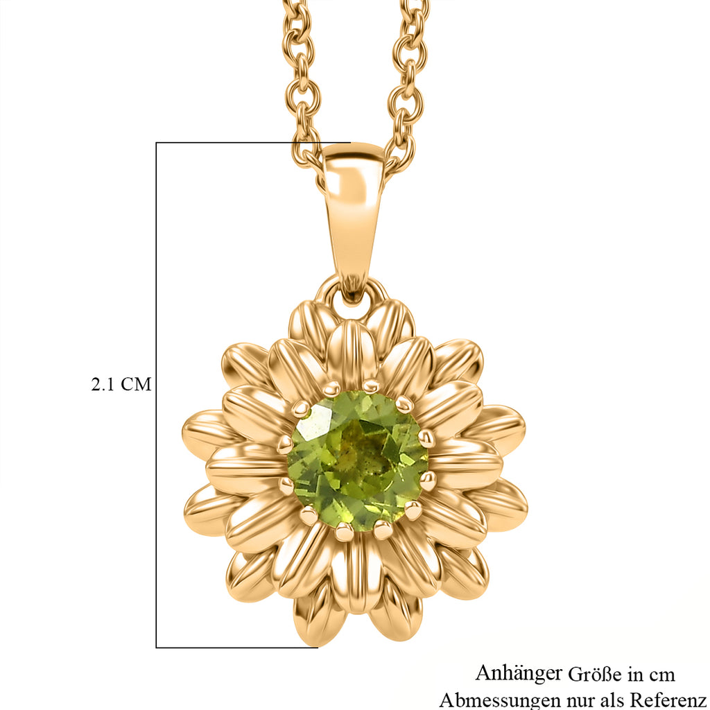 EVER TRUE Peridot Schmuckset ca. 50 cm ca. 0,97 ct.