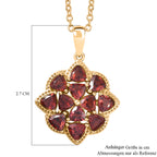 EVER TRUE Mosambik Granat Schmuckset ca. 50 cm ca. 3.56 ct