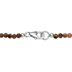 D'Joy Pfau Quarz Triplette, Mehrfarbig-Turmalin Schmuckset ca. 50 cm 925 Silber rhodiniert ca. 83,86 ct.