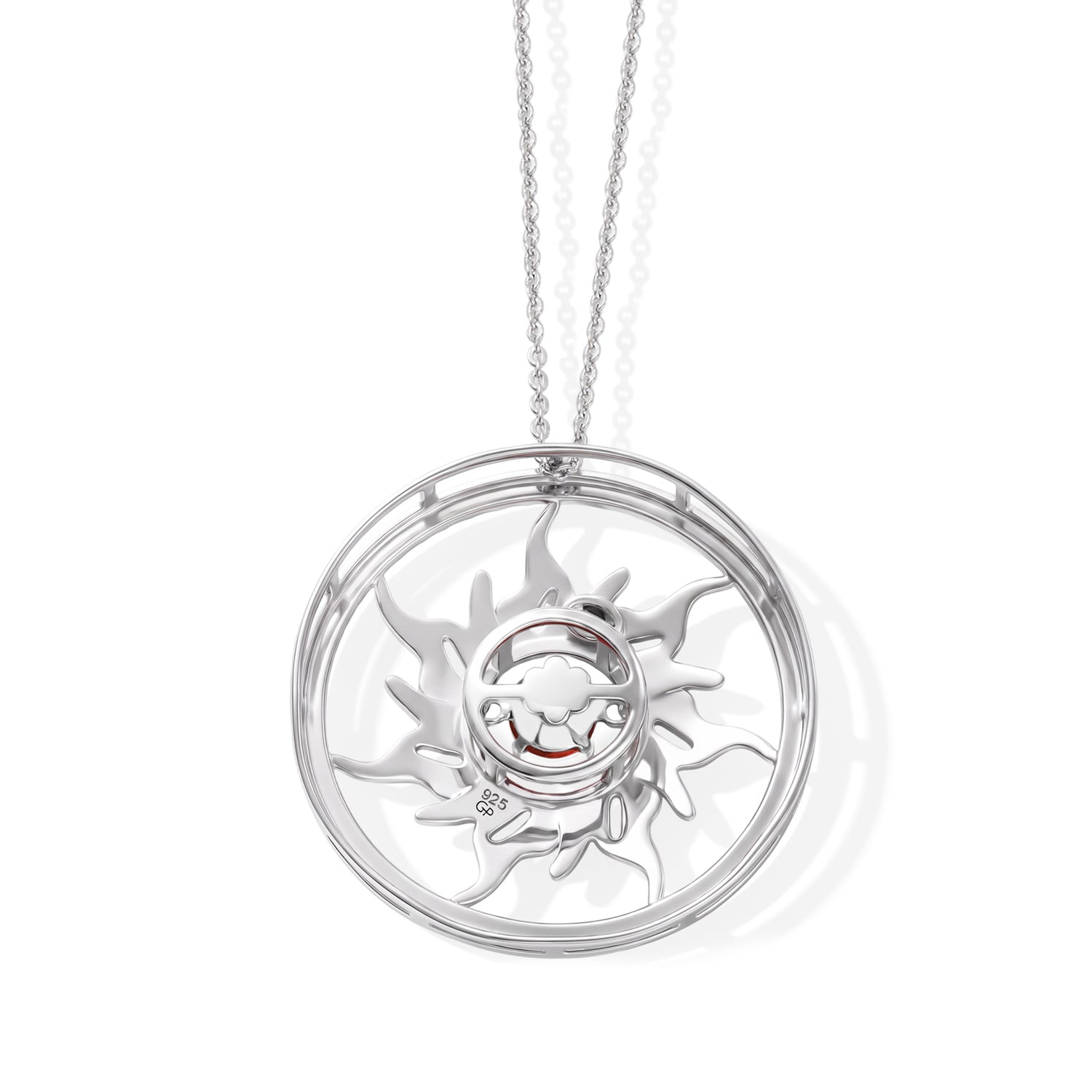GP - AAA Blaze Feueropal, Kanchanaburi Blauer Saphir Schmuckset ca. 50 cm 925 Silber platiniert, 925 Silber platiniert und vergoldet ca. 0.26 ct