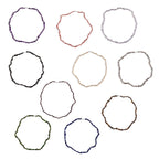 10-teiliges Edelstein Armband Geschenk set, Amethyst, Labradorit, Nephrit, Granat, Mondstein usw. 500.00 ct