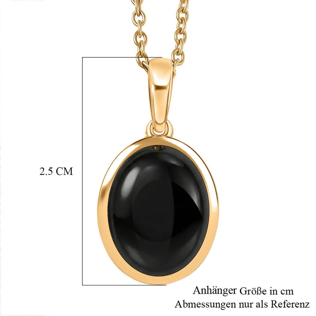 EVER TRUE AA Natürlich Schwarzer Obsidian Schmuckset ca. 50 cm ca. 6.03 ct