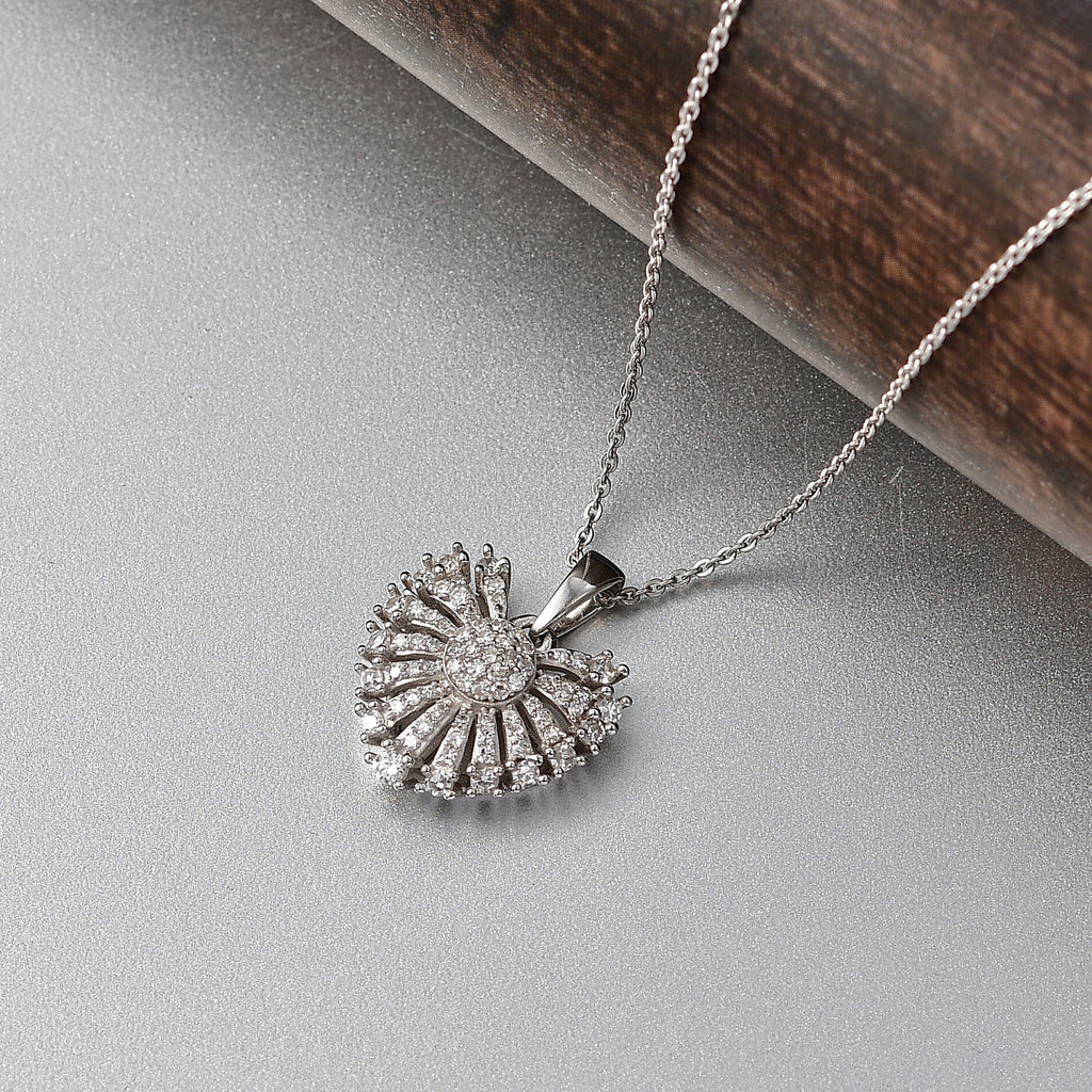LUXURIANT DIAMOND - Lab Grown Diamant SI-GH Schmuckset ca. 50 cm 925 Silber rhodiniert ca. 0,50 ct.