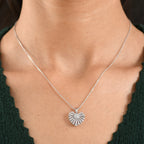 LUXURIANT DIAMOND - Lab Grown Diamant SI-GH Schmuckset ca. 50 cm 925 Silber rhodiniert ca. 0,50 ct.