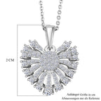 LUXURIANT DIAMOND - Lab Grown Diamant SI-GH Schmuckset ca. 50 cm 925 Silber rhodiniert ca. 0,50 ct.