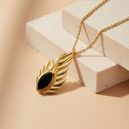 EVER TRUE AA Natürlich Schwarzer Obsidian Schmuckset ca. 50 cm ca. 1.29 ct