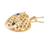 GP - Citrin Schmuckset ca. 50 cm 925 Silber 750 Gelbgold Vermeil ca. 0,90 ct.