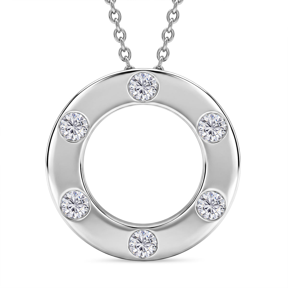 EVER TRUE Moissanit Schmuckset ca. 50 cm ca. 0.63 ct