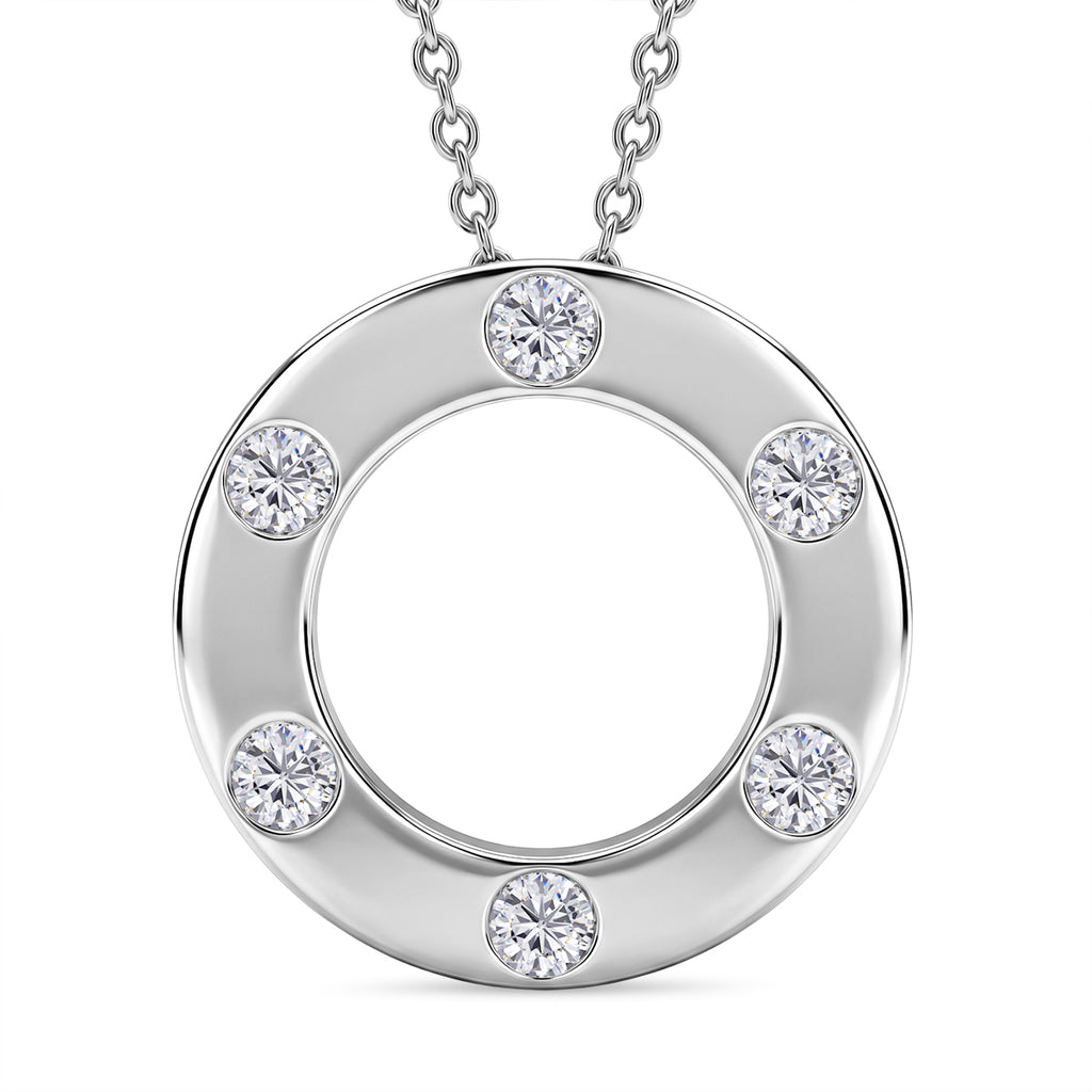 EVER TRUE Moissanit Schmuckset ca. 50 cm ca. 0.63 ct