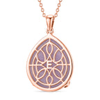 EVER TRUE Kunzit Schmuckset ca. 50 cm ca. 35.83 ct
