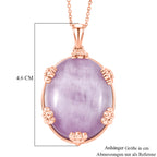 EVER TRUE Kunzit Schmuckset ca. 50 cm ca. 74.00 ct