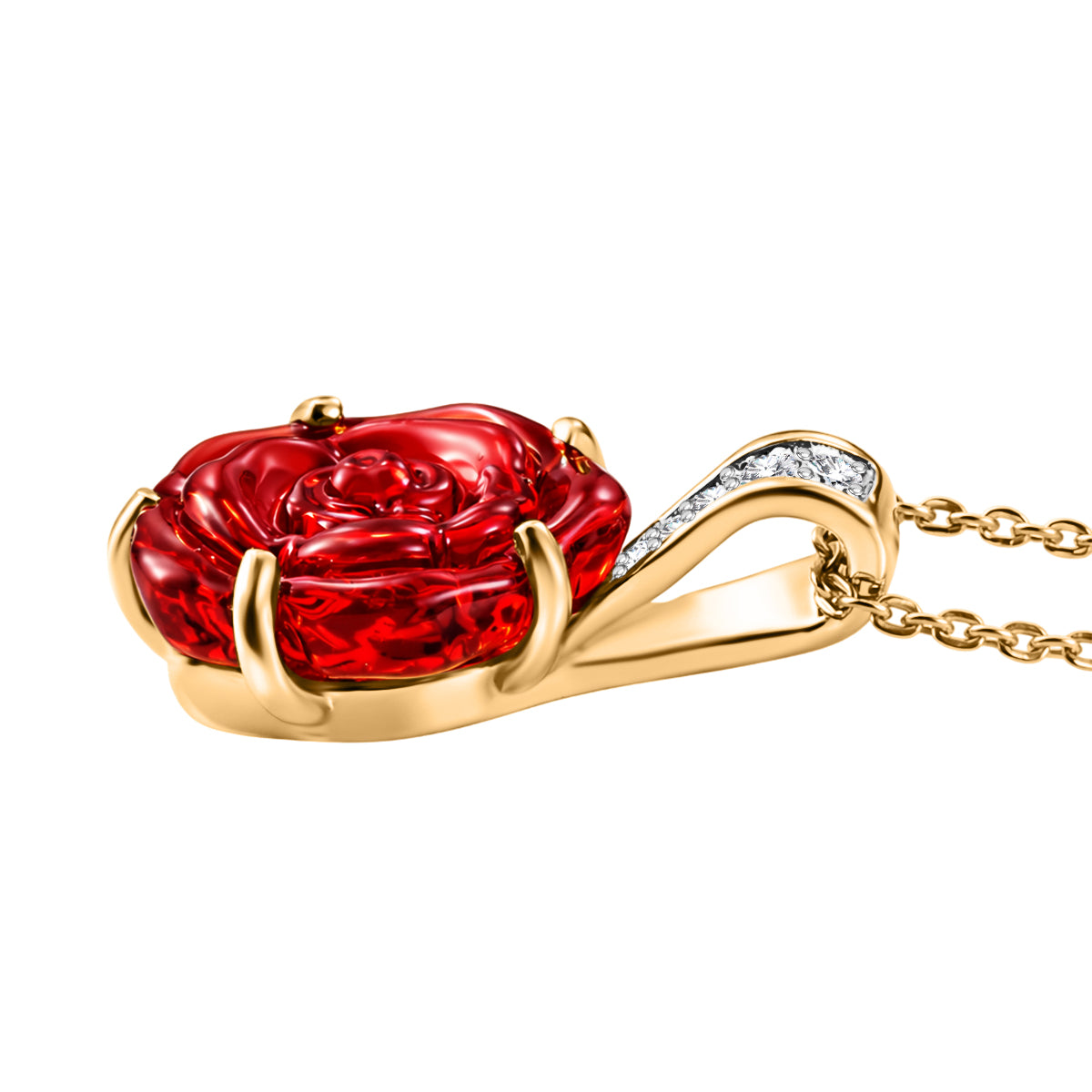 GP Whispers of Murano Kollektion - Kanchanaburi Blauer Saphir Schmuckset ca. 50 cm 925 Silber 750 Gelbgold vermeil 3.96 ct