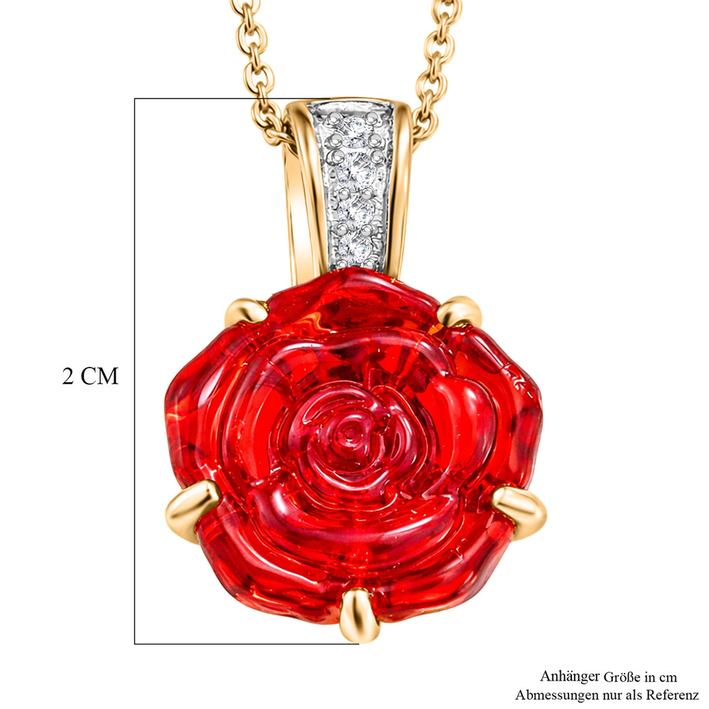 GP Whispers of Murano Kollektion - Kanchanaburi Blauer Saphir Schmuckset ca. 50 cm 925 Silber 750 Gelbgold vermeil 3.96 ct