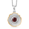 EVER TRUE Roter Granat Schmuckset ca. 50 cm ca. 1,00 ct.