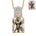 LUXORO AAA Turkizit, Weißer Diamant Schmuckset ca. 50 cm ca. 3,66 ct.