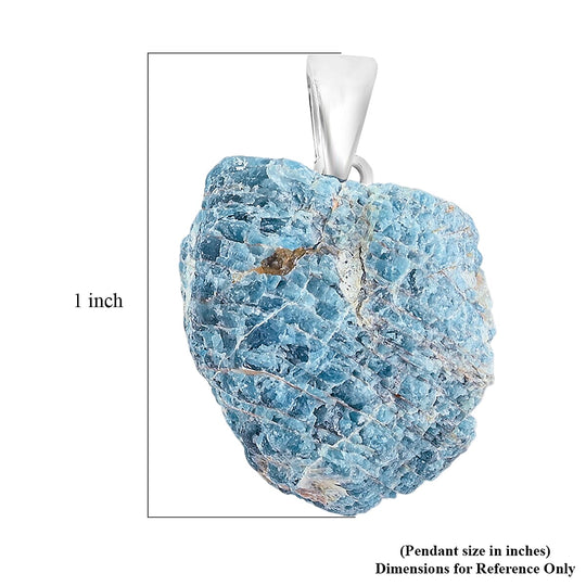 Apatit Schmuckset ca. 50 cm Nickelfreies Messing Silber ca. 52.00 ct