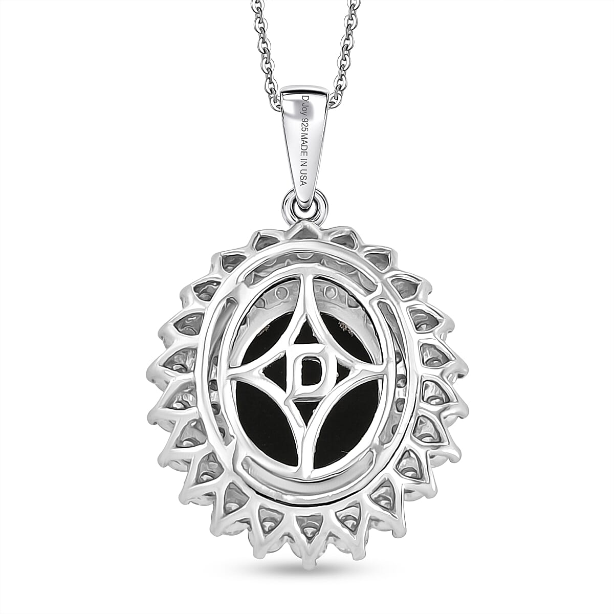 D'Joy AA, Moissanit AGI zertifiziert Schmuckset ca. 50 cm 925 Silber Rhodiniert ca. 3,33 ct.