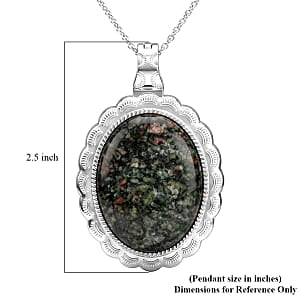 Chinesischer Rubin Schmuckset ca. 50 cm 316L Edelstahl Silber, Nickelfreies Messing Silber ca. 50,00 ct.
