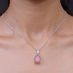 D'Joy AA Tansanischer Natronite Schmuckset ca. 45 cm 925 Silber Rhodiniert ca. 8.88 ct