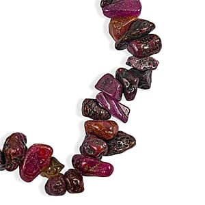 Burmesischer Rubin, Burmesischer blauer Saphir Schmuck Zubehör  ca. 156,05 ct.