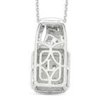 LUXURIANT DIAMOND - Lab Grown Diamant SI-GH Schmuckset ca. 50 cm 925 Silber Rhodiniert ca. 1.01 ct