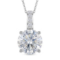 D'Joy Moissanit Schmuckset ca. 50 cm 925 Silber Rhodiniert ca. 4.97 ct