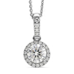 LUXURIANT DIAMOND - Lab Grown Diamant SI-GH Schmuckset ca. 50 cm 925 Silber Rhodiniert ca. 1,07 ct.