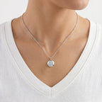 LUXURIANT DIAMOND - Lab Grown Diamant SI-GH SGL zertifiziert Schmuckset ca. 50 cm 925 Silber Rhodiniert ca. 1,00 ct.