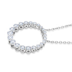 LUXURIANT DIAMOND - Lab Grown Diamant SI-GH SGL zertifiziert Schmuckset ca. 50 cm 925 Silber Rhodiniert ca. 1.00 ct