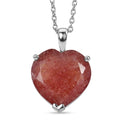 D'Joy AA Tansanischer Natronit Anhänger mit 45cm Kette - 10,65 ct.