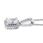 LUXURIANT DIAMOND - Lab Grown Diamant SI-GH Schmuckset ca. 50 cm 925 Silber Rhodiniert ca. 1,00 ct.