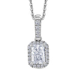 LUXURIANT DIAMOND - Lab Grown Diamant SI-GH Schmuckset ca. 50 cm 925 Silber Rhodiniert ca. 1,00 ct.