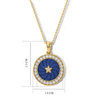 LUXURIANT DIAMOND - Lab Grown Diamant SI-GH Schmuckset ca. 50 cm 925 Silber 750 Gelbgold vermeil ca. 0,51 ct.