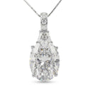D'Joy Moissanit Schmuckset ca. 45 cm 925 Silber Rhodiniert ca. 10.69 ct