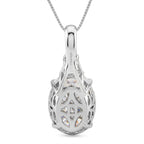 D'Joy Moissanit Schmuckset ca. 45 cm 925 Silber Rhodiniert ca. 10.69 ct