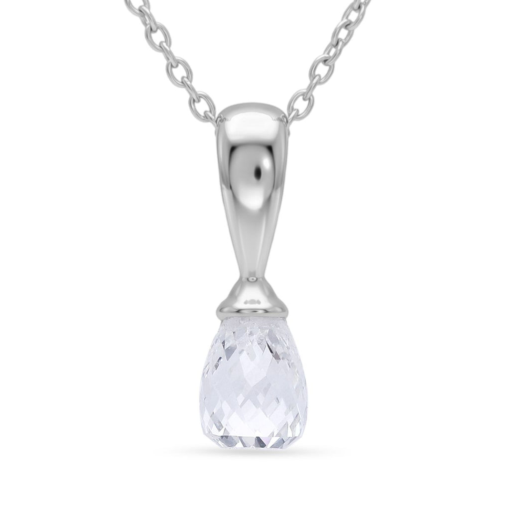 LUXURIANT DIAMOND - Lab Grown Diamant VS-EF Schmuckset ca. 50 cm 925 Silber Rhodiniert ca. 1,06 ct.