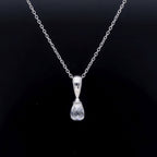 LUXURIANT DIAMOND - Lab Grown Diamant VS-EF Schmuckset ca. 50 cm 925 Silber Rhodiniert ca. 1,06 ct.
