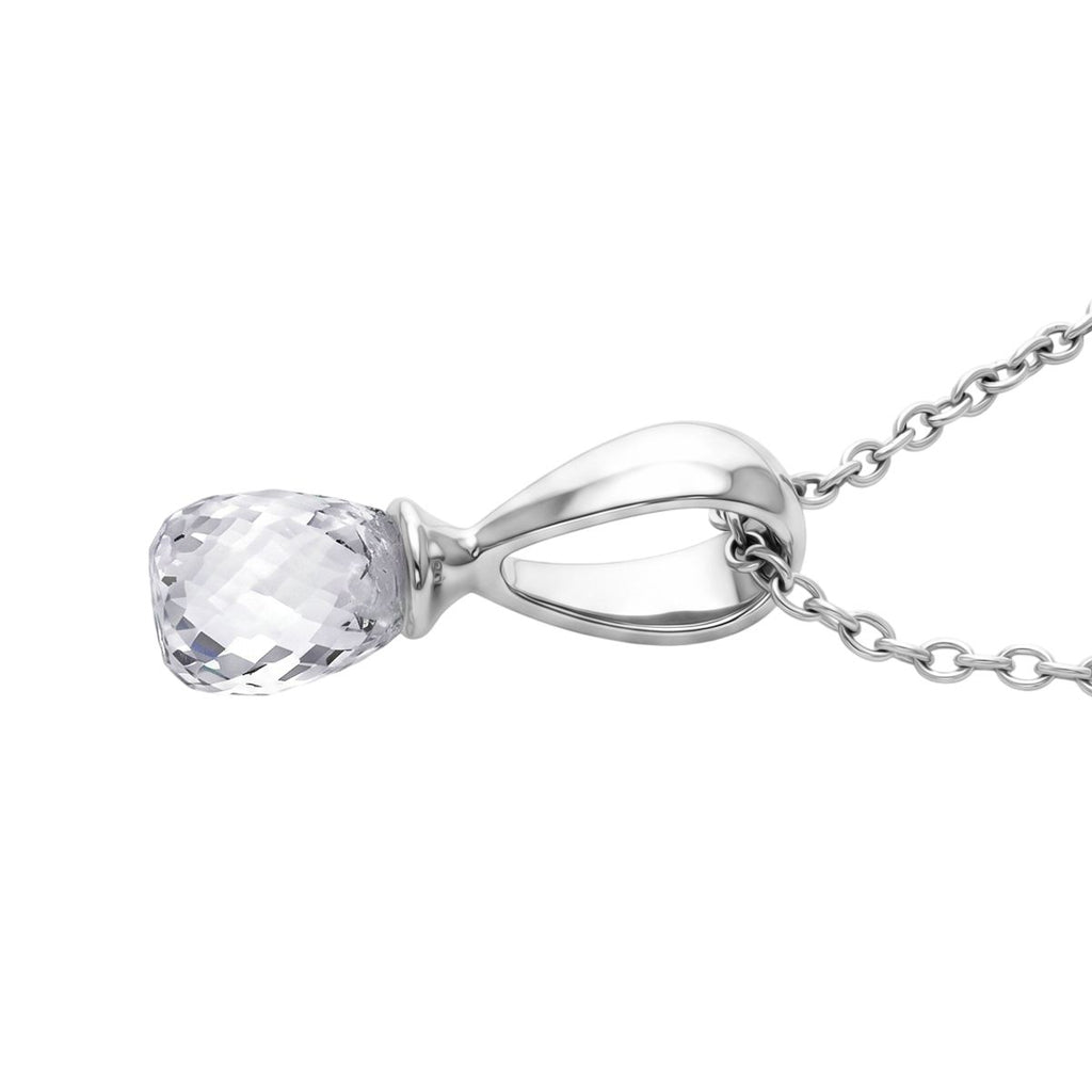 LUXURIANT DIAMOND - Lab Grown Diamant VS-EF Schmuckset ca. 50 cm 925 Silber Rhodiniert ca. 1,06 ct.