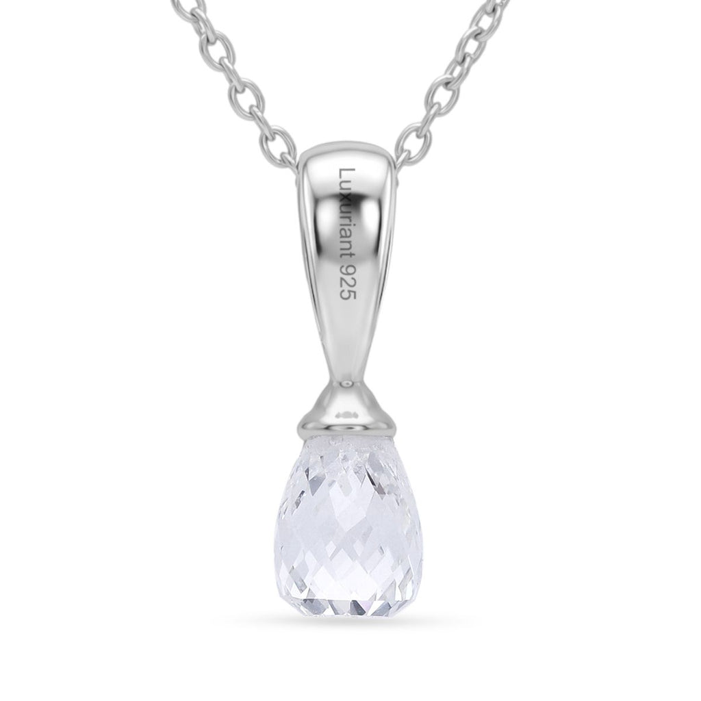 LUXURIANT DIAMOND - Lab Grown Diamant VS-EF Schmuckset ca. 50 cm 925 Silber Rhodiniert ca. 1,06 ct.